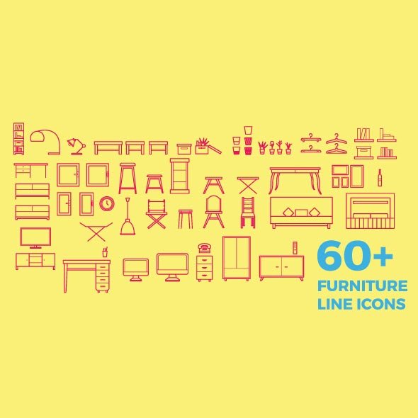 https://graphicriver.net/item/furniture-line-icons-vector/16664910